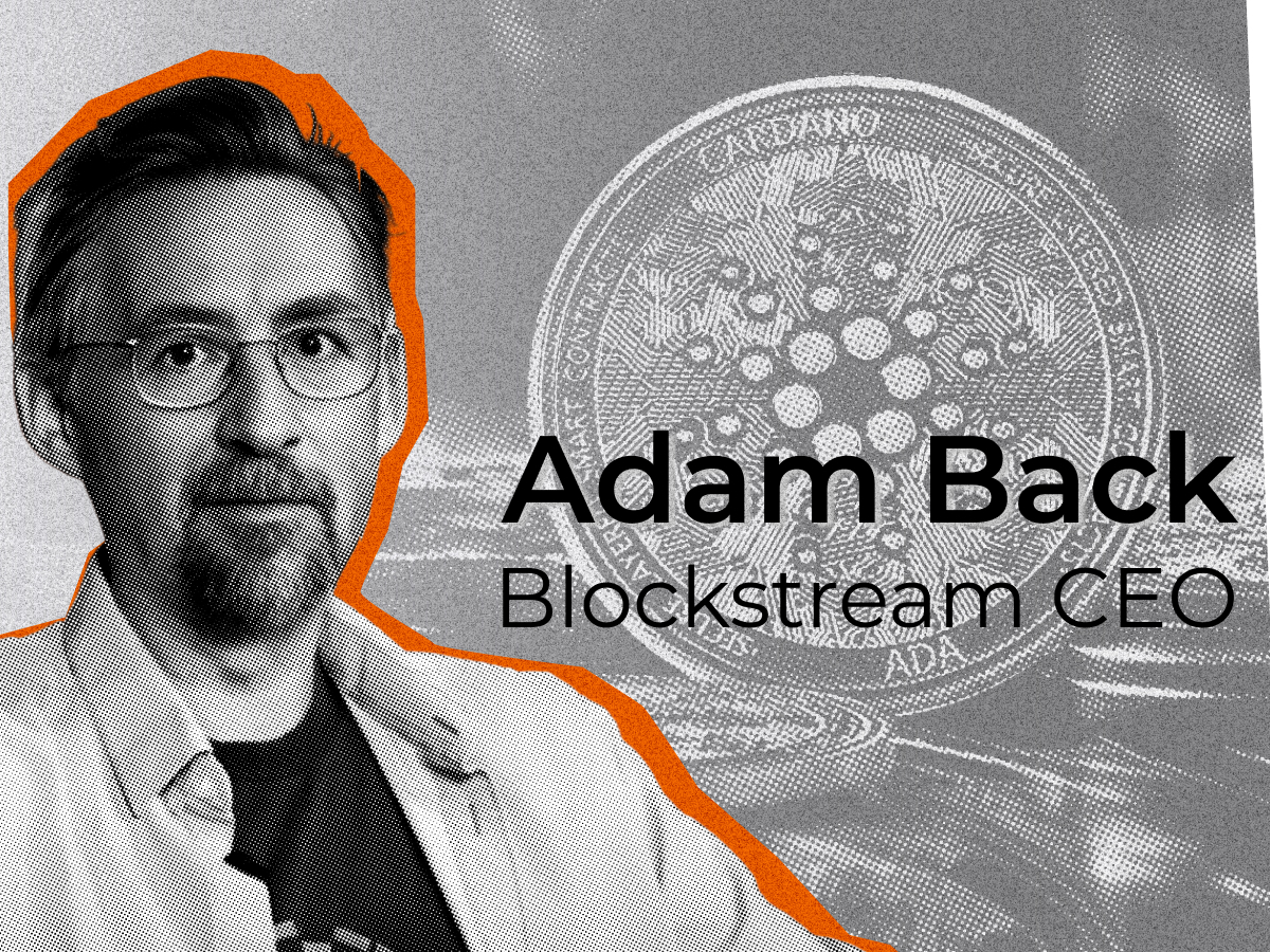 Cardano (ADA) Can Fall Another 90%, Adam Back Predicts