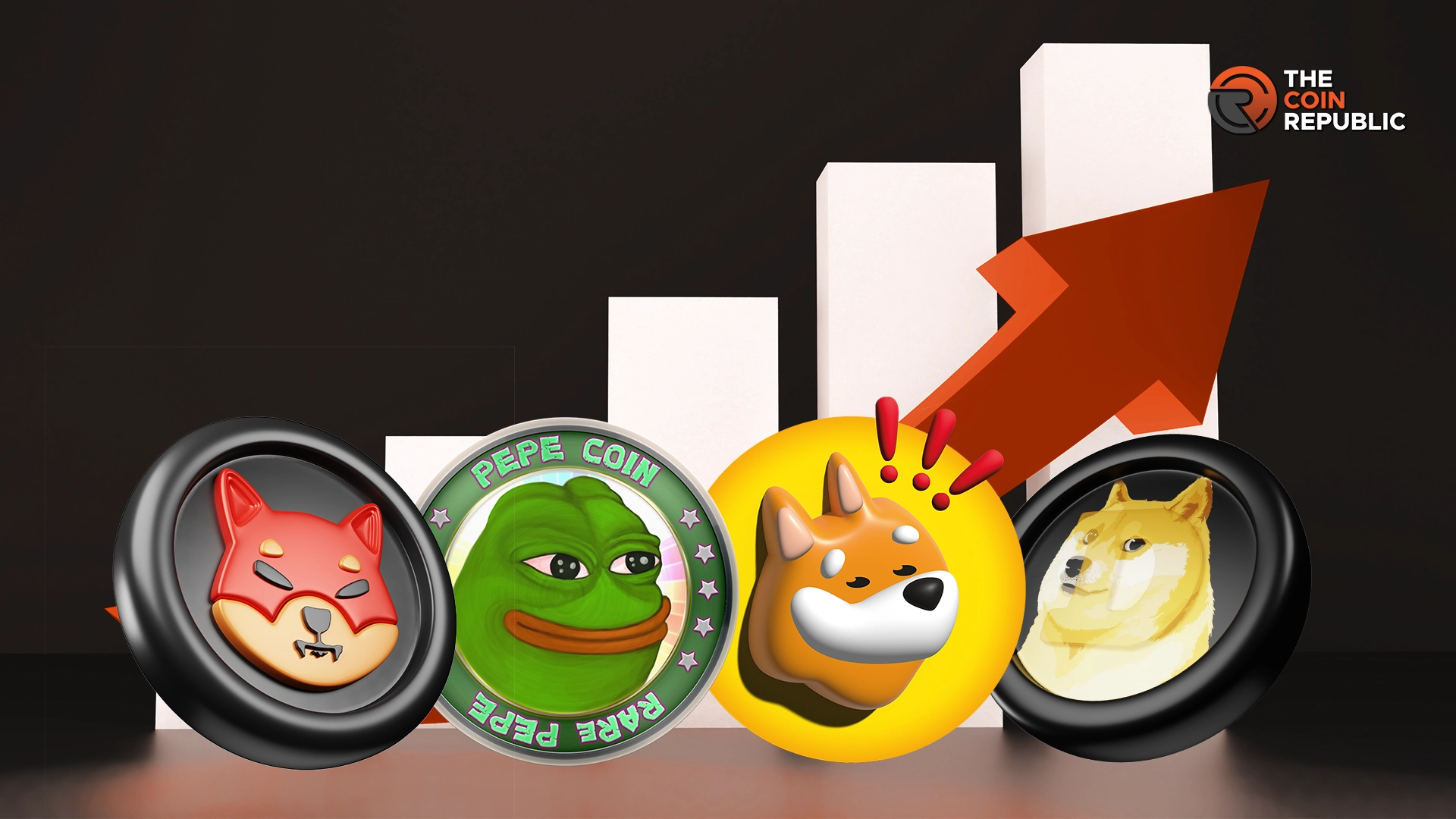 具有巨大潛力的頂級模因幣：DOGE、SHIB、PEPE、BONK