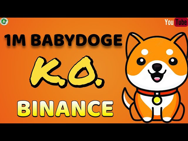 1MBABYDOGE BINANCE # BABYDOGE COIN ?