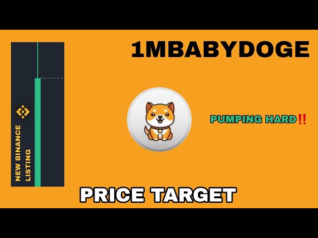 1MBABYDOGE COIN PUMPING HARD IN 2024‼️ BABY DOGE PRICE TARGET‼️ NEW BINANCE LISTING BABYDOGE COIN