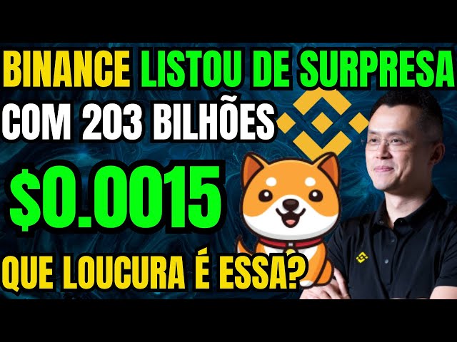 BINANCE SURPRISE BABY DOGE COIN TODAY THIS IS HAPPENING! BILLION SUPPLY AND $0.0015 UNDERSTAND