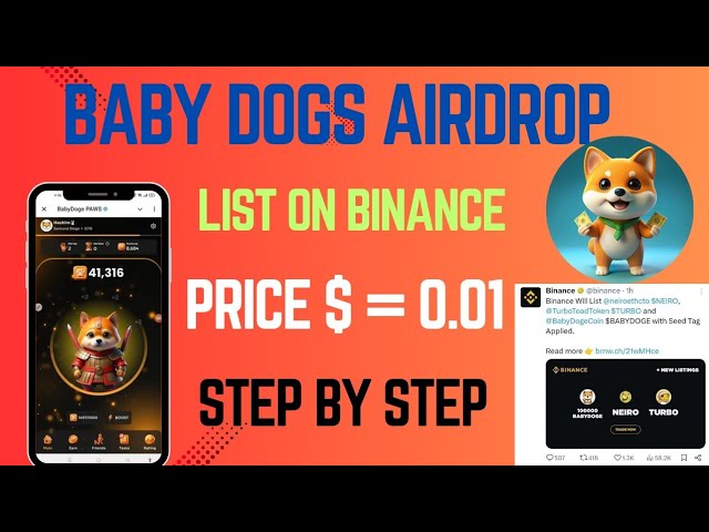 Baby DogeCoin news today |Baby Doge Binance Listing ,Telegrm Babydoge Best Airdrop/Crypto today News