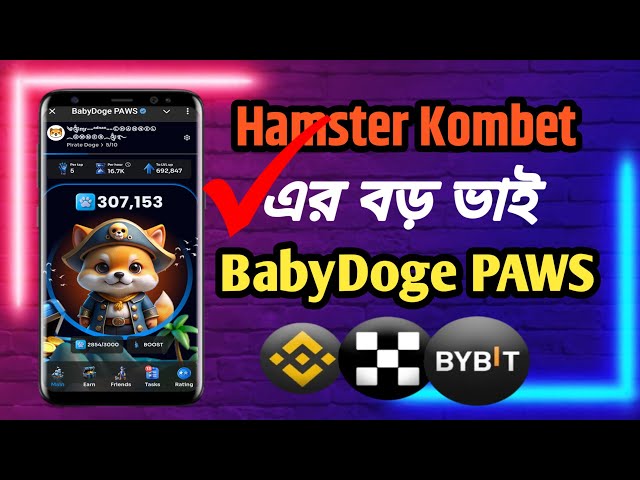 Baby Doge  Paws Airdrop  || Baby Doge Paws Update ||   Baby Doge Daily Combo |  Baby Doge Paws Bot