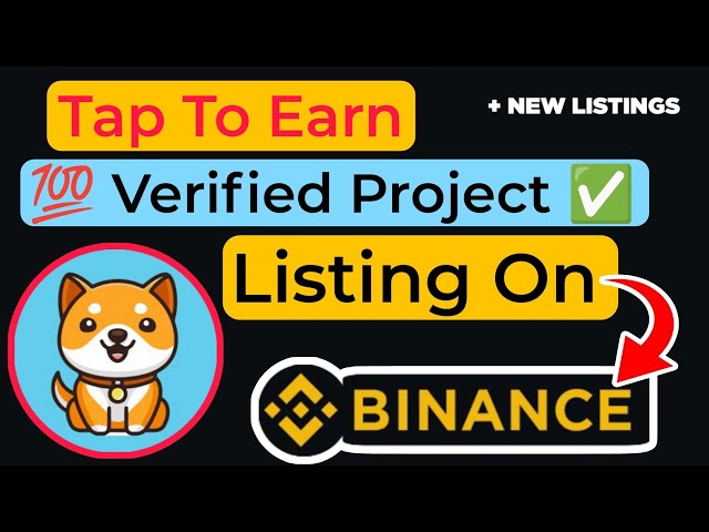 Tap Screen To Earn From This New Airdrop - BabyDoge PAWS | Baby Doge Paws Airdrop Full Details