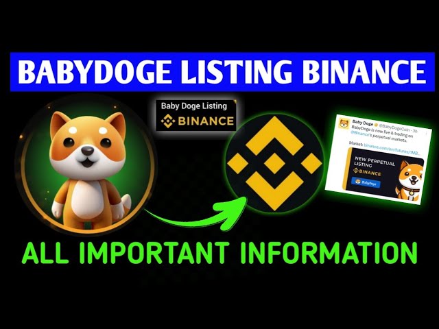 babydoge listing binance news | babydoge listing news | puppy doge listing binance