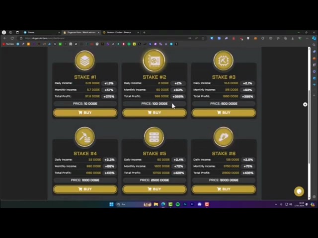 Click the link below to earn free doge coins https://dogecoin.farm/bounty