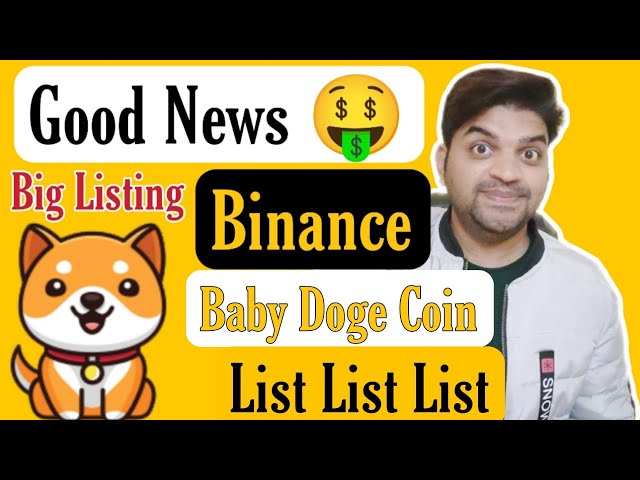 Good News 🤑 | Baby Doge Coin List In Binance Exchange 🔥| Baby Doge Coin