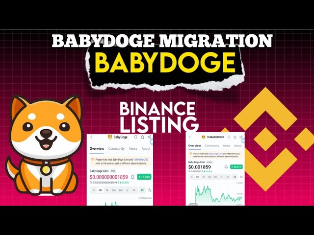 BABYDOGE COIN IS NOW ON BINANCE🔥BABYDOGE COIN MIGRATION | BABYDOGE COIN 1$ PRICE 🚀#BABYDOGE#BINANCE