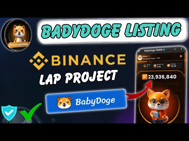 Bady Doge Listing on Binance 🤑 Don't miss 💸 Baby Doge coin