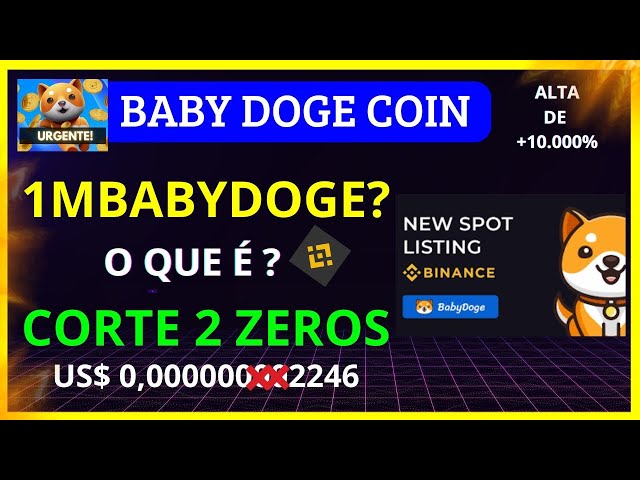 BABY DOGE COIN 🚨URGENT🚨WHAT IS 1MBABYDOGE LISTED ON BINANCE? ARE MY TOKENS AT RISK?