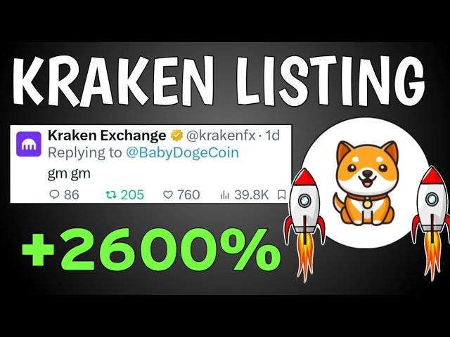 BABY DOGECOIN🤯NEXT.. KRAKEN पर LISTING 🤯BABY DOGE COIN BREAKING NEWS TODAY PRICE PREDICTION