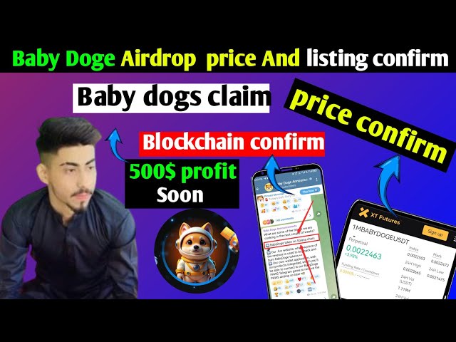 Baby Doge Airdrop New Update Today || BabyDoge listing Listing date || BabyDoge price peraddiction