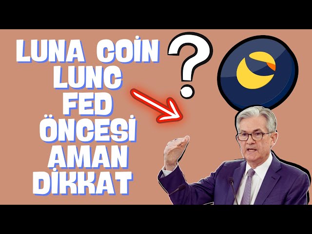 LUNC COİN --- BİTCOİN ALTCOİNAMAN DİKKAT FED PHASE İNDİRİMİ #bicity #lunc #moon #fed