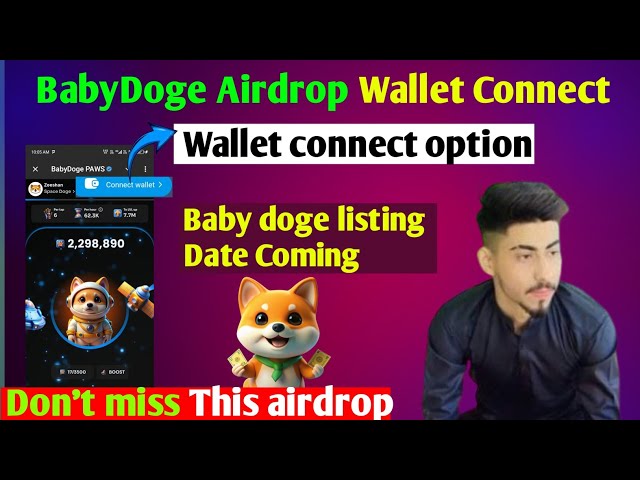 Baby doge wallet Connect || BabyDoge listing Listing date || Baby Doge Airdrop New Update Today