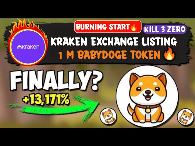 ⚠️BABYDOGE COIN TODAY'S NEWS⚠️ | 🚨KRAKEN LISTING🚨 | PRICE HIT 1₹?😱 |🔥DATE REVEALED😮|🥳KILL 3 ZERO🔥??🤑