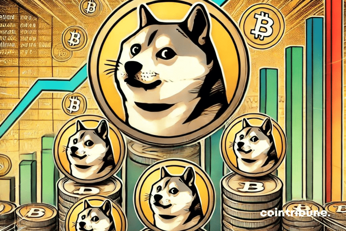 Kryptowährung: Dogecoin explodiert mit 1,93 Millionen Trades, aber der Preis stagniert!