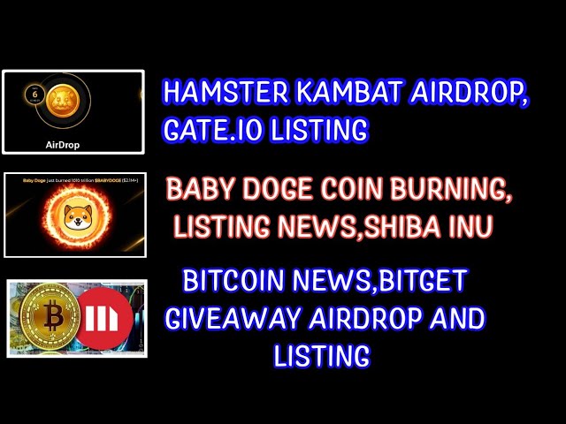 🔥BURNING शुरू हो गई 🔥|HAMSTER KAMBAT AIRDROP|BABY DOGE COIN NEWS|Shiba Inu News|Crypto News Uncut