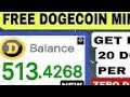 Free Doge coin Mining Website| Mine Free doge coin