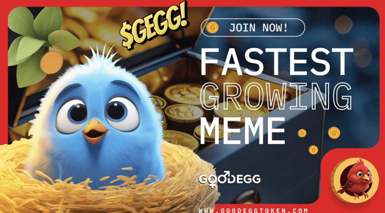 Почему GoodEgg (GEGG) сделает вас богатым до 21 декабря, сообщество Dogecoin приветствует продажу монет в 50 раз за 0,00021 доллара США