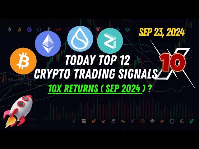 Top 12 Crypto Trading Signals 10x  Doge coin, Pepe Coin, Bonk coin, Wif coin , Turbo coin Sep 23