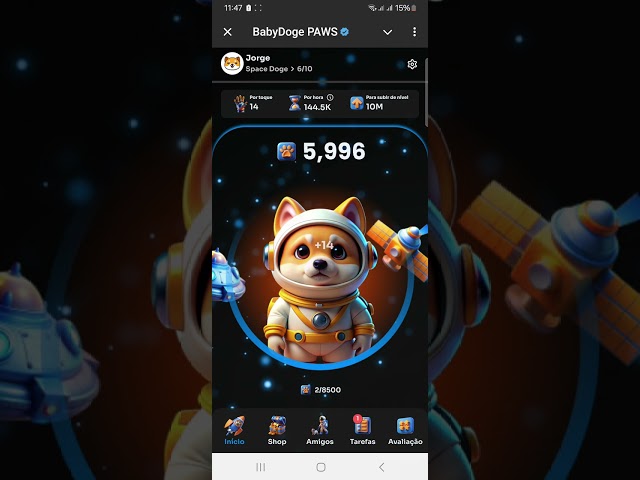 Airdrop baby-doge-coin        https://t.me/BabyDogePAWS_Bot/game?startapp=r_1335727256🎉 Join the Bab