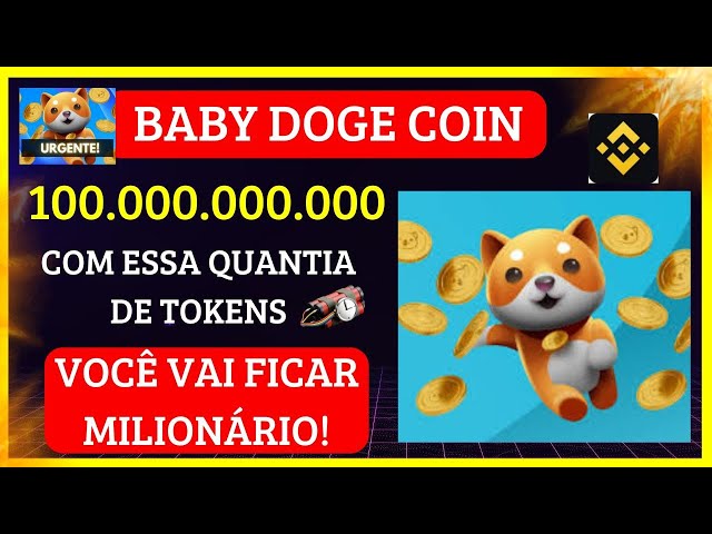 BABY DOGE COIN 🚨URGENT🚨 YOU ONLY NEED 100B BABY DOGE COIN TO BECOME A MILLIONAIRE!