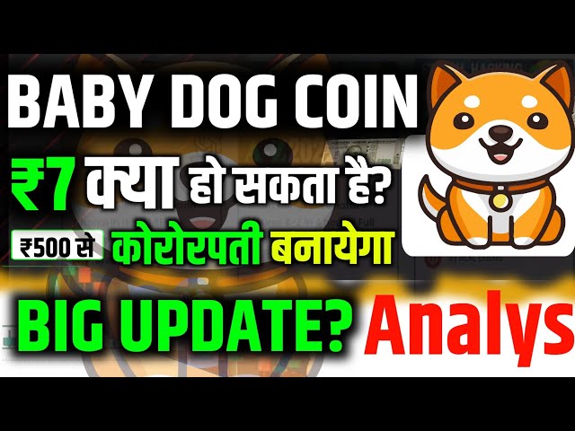 BabyDog Coin 712946% Profit देगा || Babydoge coin Real price prediction.