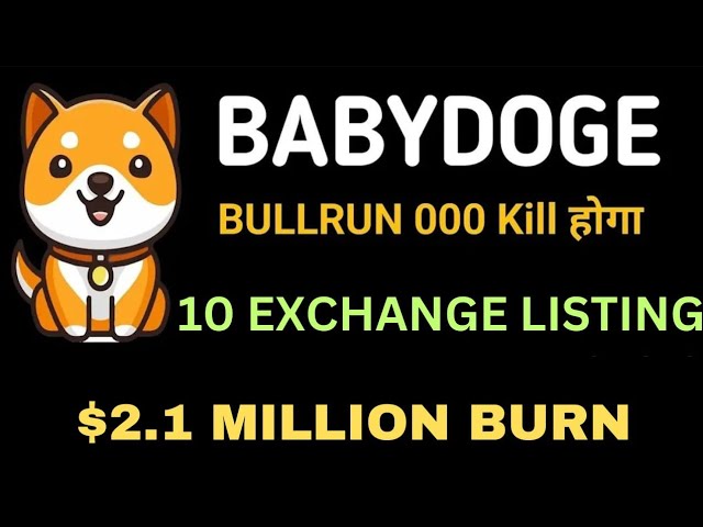 Baby Dogecoin Big Burning | BabyDoge Coin Price Pump | Binance Listing