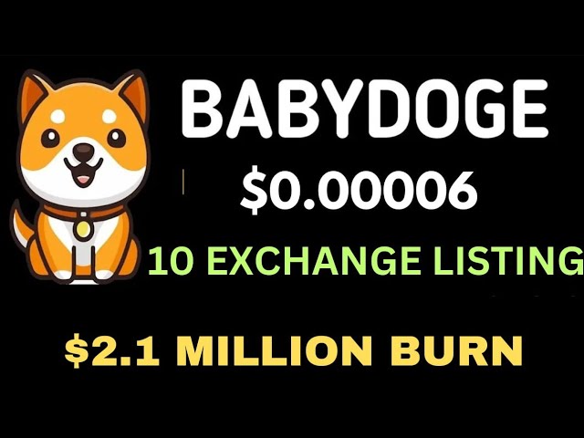 Baby Dogecoin News Today | Burning | BabyDoge Coin Price $0.00006 | Binance Listing