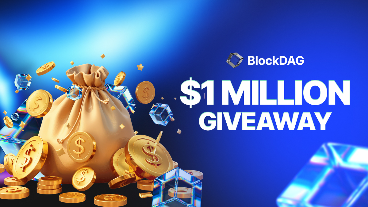 BlockDAG lanza un sorteo de 1 millón de dólares para su creciente comunidad, mientras Dogecoin gana impulso y Near Protocol cierra un acuerdo importante.