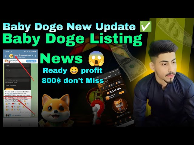 BabyDoge listing Listing date || Baby Doge Airdrop New Update Today || Baby doge wallet Connect