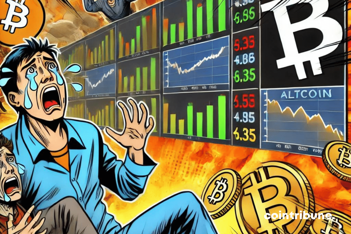 ¡Bitcoin y altcoins se desploman!