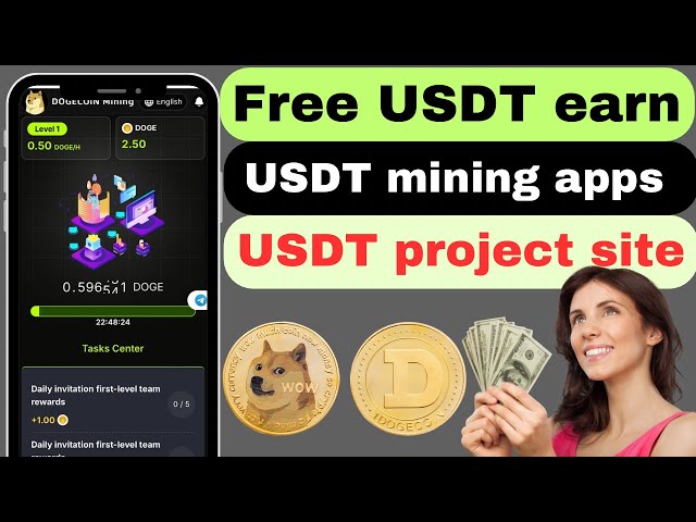 Today doge coin mining airdrop site 2024 | how to earn usdt | best crypto Tron TRX usdt site