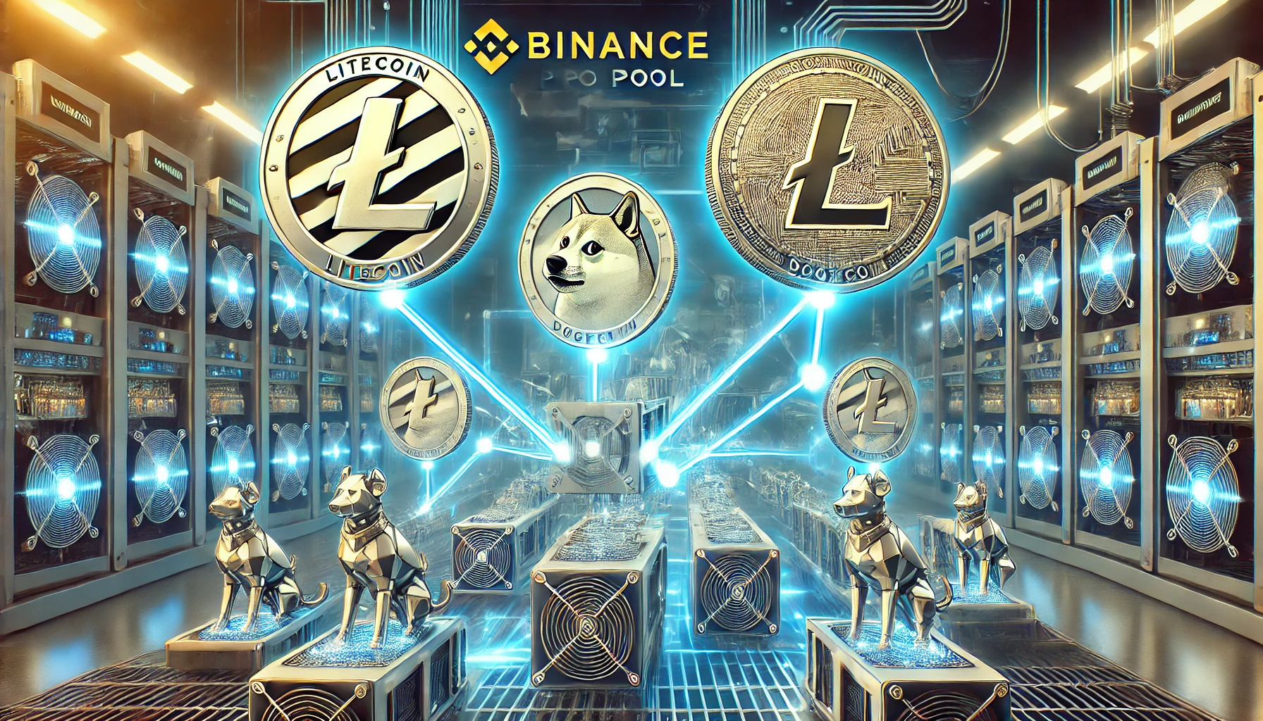 Binance Pool Launches Merged Mining of Litecoin with Dogecoin and Bellscoin