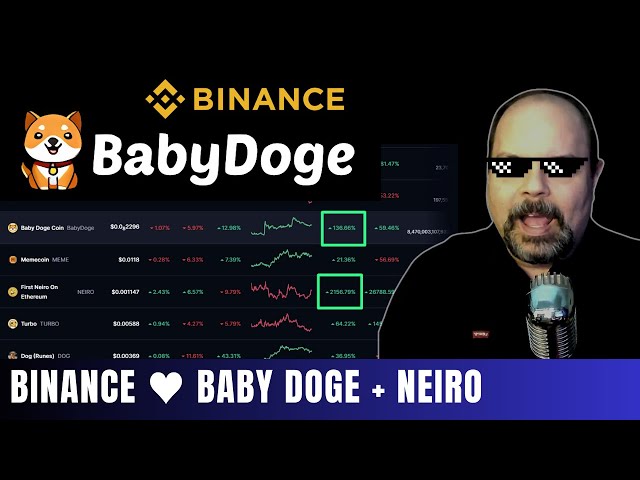 BINANCE ♥️ BABY DOGE & NEIRO 🤩