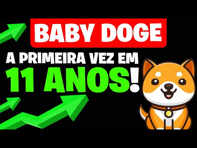 BABY DOGE COIN - GREAT SIGN! THIS IS THE FIRST TIME THIS HAS HAPPENED IN 11 YEARS