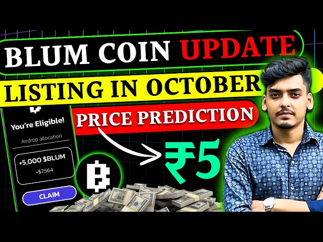 Blum Listing Date Confirmed 💯 || Blum Airdrop Listing Date 🚨 || Blum Coin Price Prediction ⛔