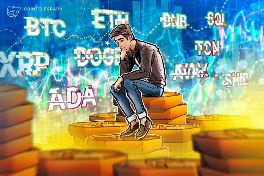 價格分析10/2：BTC、ETH、BNB、SOL、XRP、DOGE、TON、ADA、AVAX、SHIB