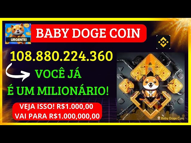 BABY DOGE COIN 🚨URGENT🚨 SEE HOW MUCH 108 BILLION BABY DOGE WILL BE WORTH IN 2025