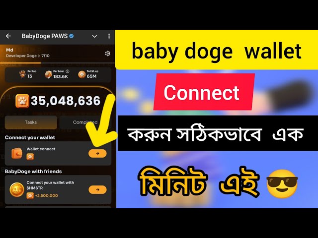 baby doge wallet connect | How to connect baby doge wallet | baby dog ​​coin wallet connect