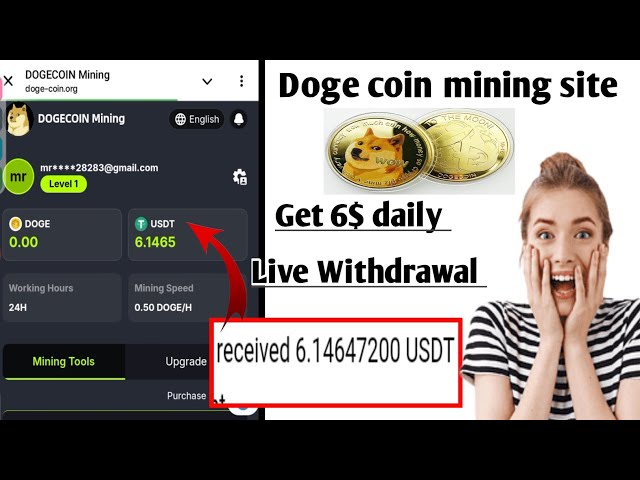 Best USDT mining site | Doge coin mining site| Long term USDT money making app| new USDT mining site