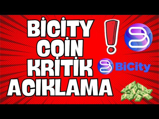 BİCİTY COİN SON DAKİKA ACIKLAMA --- BİCİTY COİN #lunc #binomo #bicity