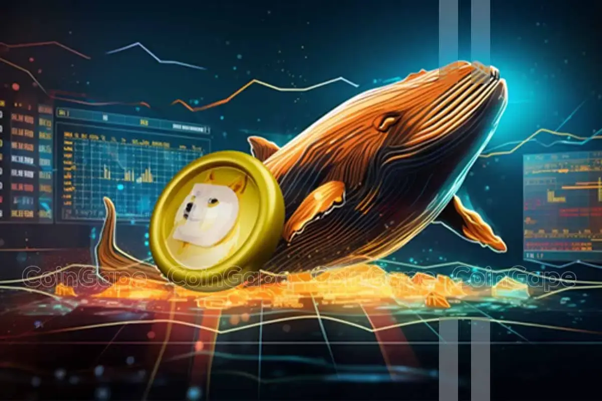 L’achat de baleines Dogecoin signale une cassure imminente, le prix du Dogecoin atteindra-t-il 0,2 $ ?