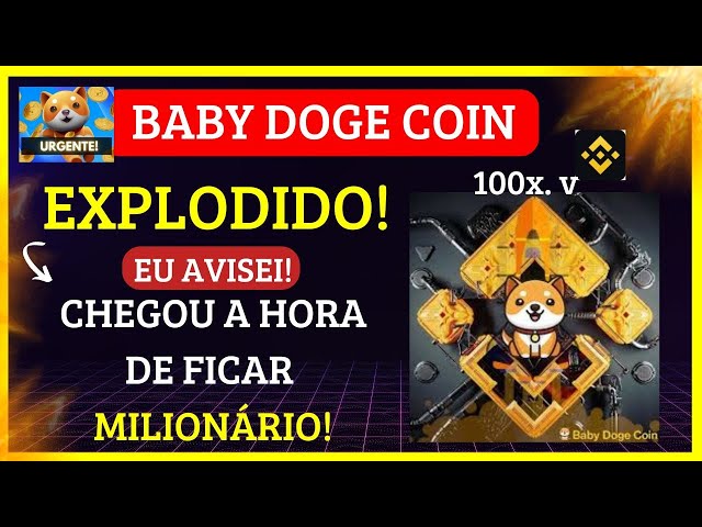 BABY DOGE COIN 🚨URGENT🚨 HAS BROKE THE RESISTANCE THIS WILL CHANGE EVERYTHING! PRICE IS ALREADY EXPLODING!