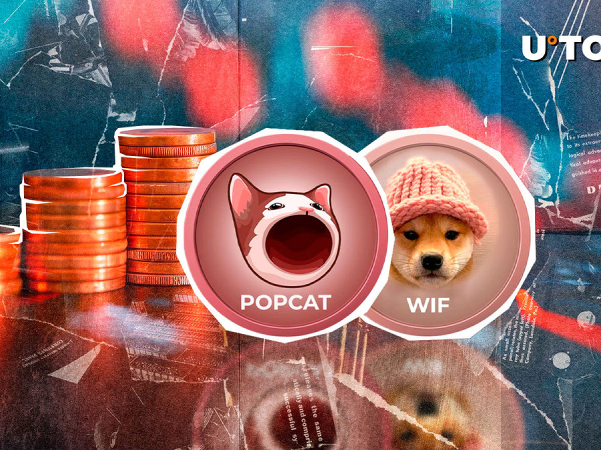 Las monedas Meme POPCAT y WIF se encuentran entre las monedas de peor rendimiento entre las 100 principales