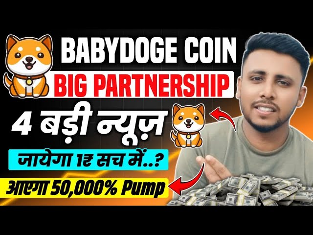 Babydoge Price prediction | Babydoge coin will become ₹1 soon? Babydoge big partnership news Krypto shakil