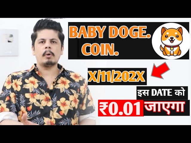 Baby Doge Coin ₹0.01 will go on this date #withproof | baby dogecoin price prediction