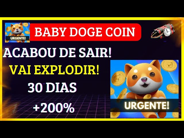 BABY DOGE COIN 🚨URGENT🚨 EXPLOSION IN 30 DAYS!