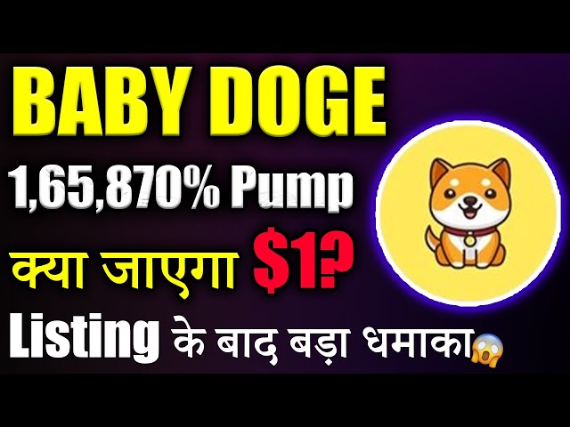 Baby Doge जाएगा $1? 😱|baby doge coin news today | crypto news today | cryptocurrency | Latest |Hindi