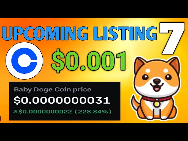 BABY DOGE COIN 💥 बड़ा धमाका 💥 BIG LISTING COINBASE 🎉 BREAKING NEWS TODAY PRICE PREDICTION 2025